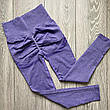 Лосини з ефектом пуш-ап S, Фіолетовий, фото 6