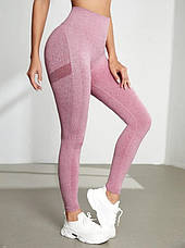 Лосини з ефектом пуш-ап M, Рожевий, фото 4