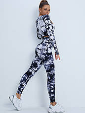 Рашгард з вирізом під палець S, Тай-Дай Білий (топ з довгим рукавом), фото 5