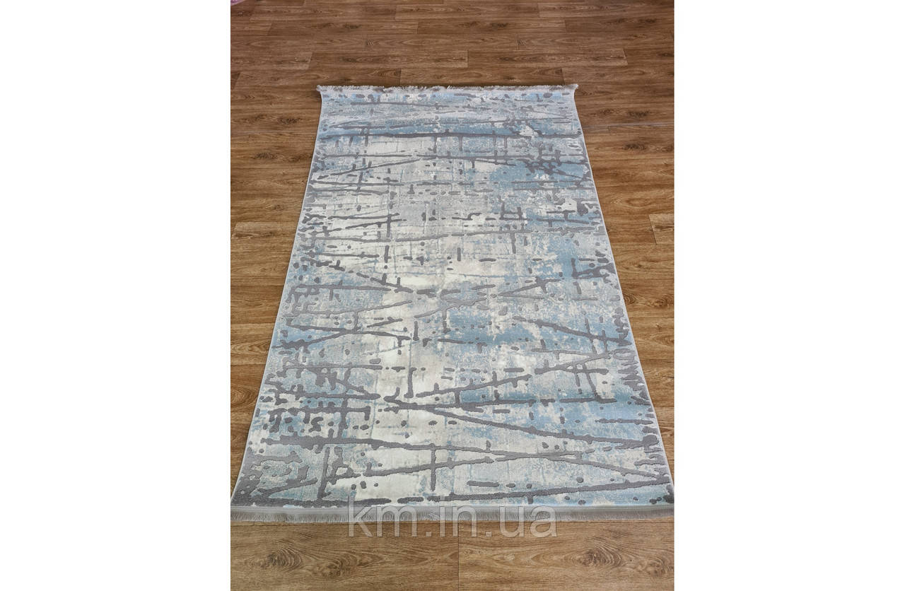 СОВРЕМЕННЫЙ КОВЕР LUXURY 06189A CREAM - BLUE