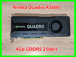 Nvidia Quadro K5000 4GB GDDR5 256bit PCI-Ex (2 x DVI, 2 x DisplayPort)