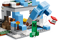 Конструктор LEGO Minecraft Замерзлі верхівки 304 деталі (21243), фото 5