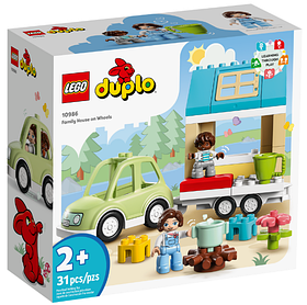 Конструктор LEGO DUPLO Town Сімейний будинок на колесах 31 деталь (10986)