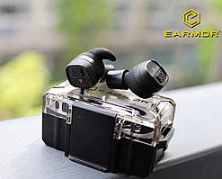 Беруші Активні стрільці з Bluetooth Earmor M20T — Активні навушники M20T