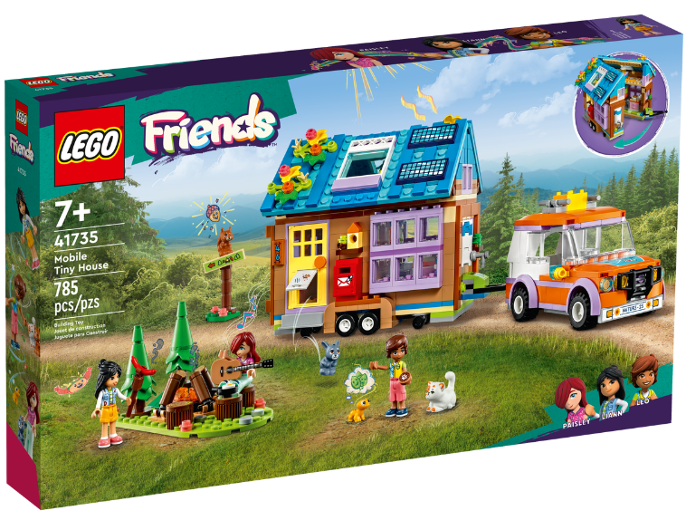 Конструктор Lego Friends Крихітний мобільний будиночок 785 деталей (41735)