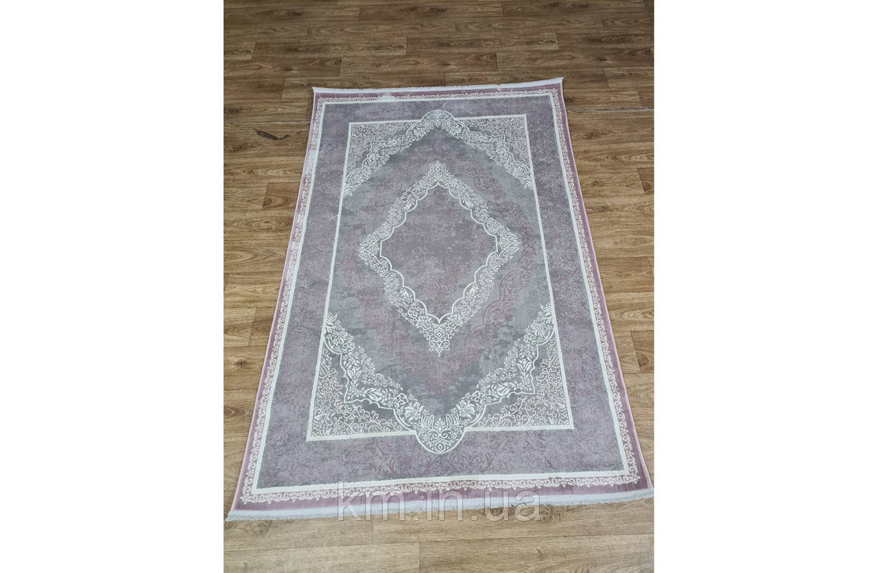 СОВРЕМЕННЫЙ КОВЕР LUXURY 05986D GREY - LILAC
