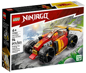 Конструктор LEGO NINJAGO Гоночний автомобіль ніндзя Кая EVO 94 деталі (71780)