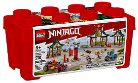 Конструктор LEGO NINJAGO Коробка ніндзя з кубиками для творчості 530 деталей (71787)