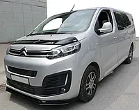 Дефлектор капота (мухобойка) EuroCap для авто. Opel Vivaro 2019-2024 гг