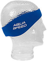 Повязка для плавания Aqua Speed Neoprene Earband 50 - 55 см 6110 Синяя (179-01)