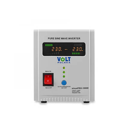 Джерело безперебійного живлення Volt Polska Sinus PRO 1000E, 1000VA, фото 1