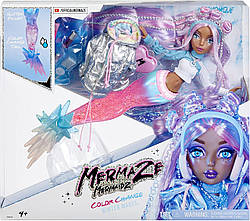 Русалонька Mermaze Mermaidz Winter Waves Harmonique русалка Гармоніка Зимова колекція змінює колір оригіналу MGA