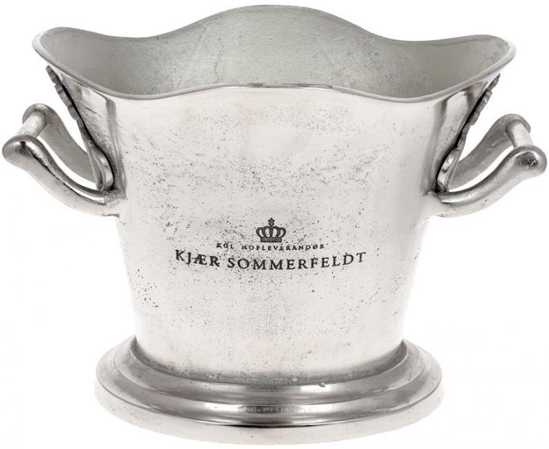 Ведро для Льда "Amber" с Ручками 39.5х24х25см Алюминиевое Стильное ...