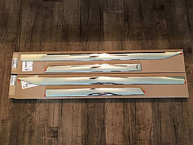 Nissan Altima 2013-2018 хромові молдинги на двері передні задні Нові Оригінал