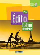 Edito 2e Edition A1 Cahier d`exercices + didierfle.app (Didier) / Робочий зошит з французької мови