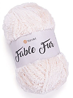 Fable Fur Yarnart-976 світлий персик