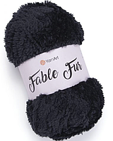 Fable Fur Yarnart-988 чорний