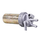 Кран паливний залізний стакан R195, фото 2