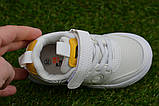Весняні дитячі кросівки Jong Golf сітка білий р26-30, фото 4