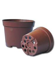 Горщики круглі - 11.4*8.8 см - 0.6 л (АВ12 теракот)