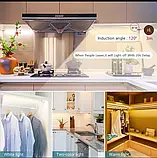 Світильник LED бездротовий з датчиком руху з акумулятором 30 см 40 діодів, фото 6