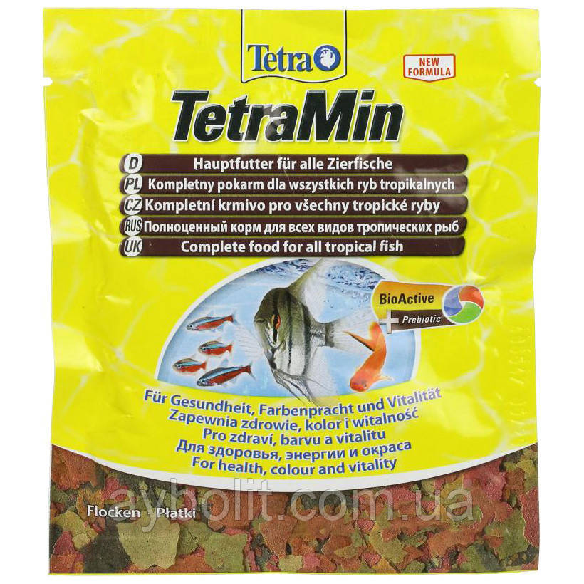 Корм для риб Tetra Min Пластівці, 12 г (4004218766402)