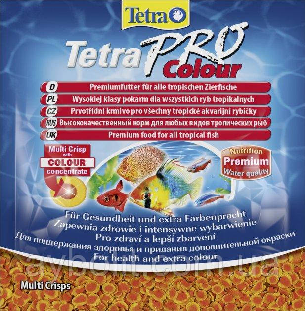 Корм Tetra PRO Colour 12 г (4004218149366)