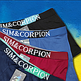 Чоловічі труси боксери 48-50 зручні бірюзові Sim&Corpion, фото 7