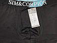 Чоловічі труси боксери 50-52 зручні чорні Sim&Corpion, фото 4