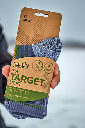 Зимові чоловічі шкарпетки Norfin Target Light T1A, XL (45-47), фото 2