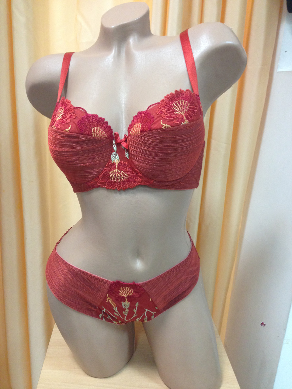 Комплект спідньої білизни теракотова гвоздика ТМ "Алюр"