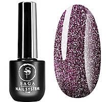 Світловідбивний гель-лак SAGA Fiery Gel №04, 9 мл