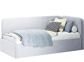 Дитяче м'яке ліжко 0,9х2,0 (Праве) з каркасом Happy / Хеппі TM Міро Марк