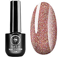 Світловідбивний гель-лак SAGA Fiery Gel №14, 9 мл