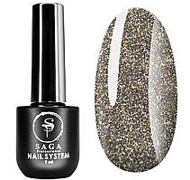 Світловідбивний гель-лак SAGA Fiery Gel №15, 9 мл