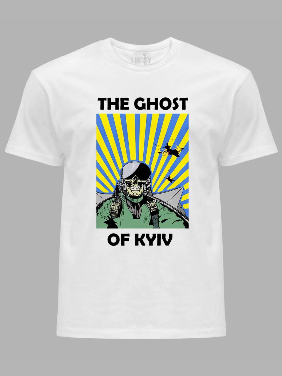 Футболка чоловіча з принтом "The Ghost Of Kyiv" (220313)
