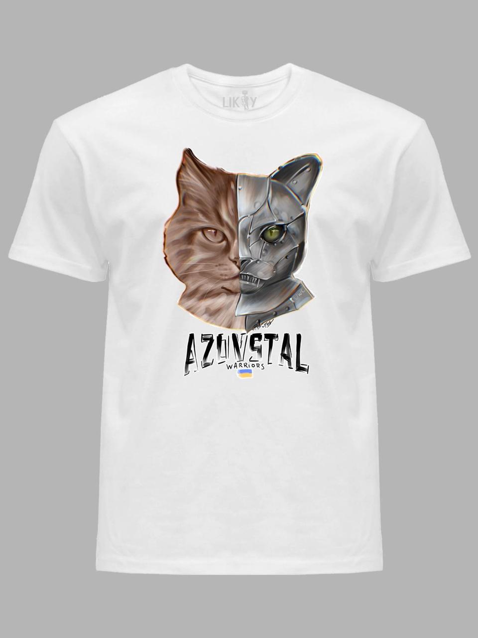 Футболка чоловіча з принтом "AZOVSTAL" (22042124)