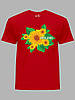 Футболка чоловіча з принтом "Українські соняшники" (220828), фото 4