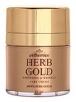 Крем для лица омолаживающий Deoproce Estheroce Herb Gold Whitening & Wrinkle Care Cream