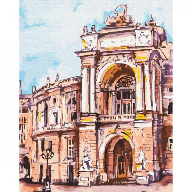 Картина за номерами Brushme, Оперний театр Одеса 40х50 см