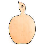 Дошка сувенірна Петриківський розпис із дерева ручної роботи 19х29см з малюнком ПІВНИК у КВІТАХ Україна, фото 4