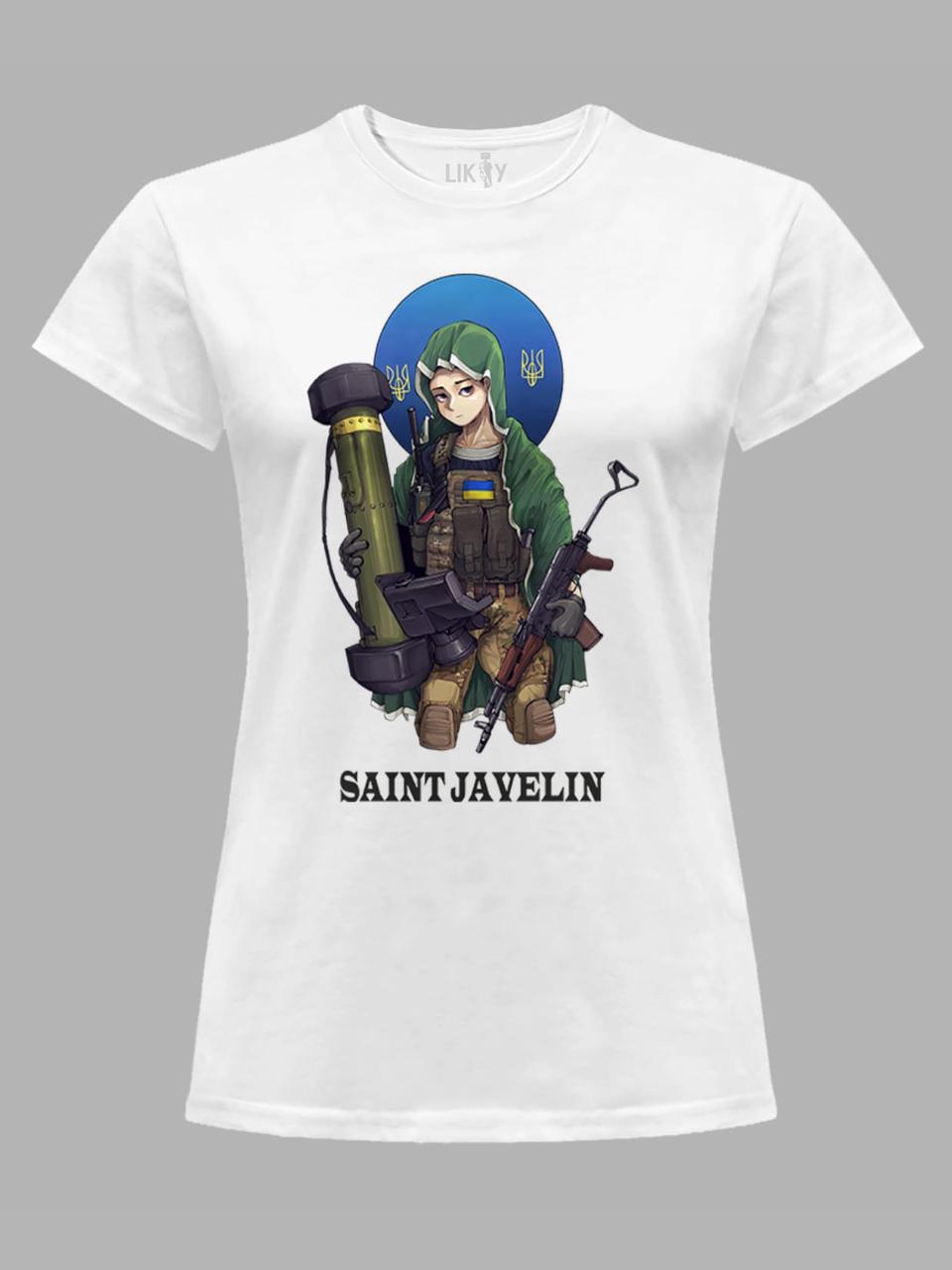 Футболка жіноча з принтом "Saint Javelin" (220311)