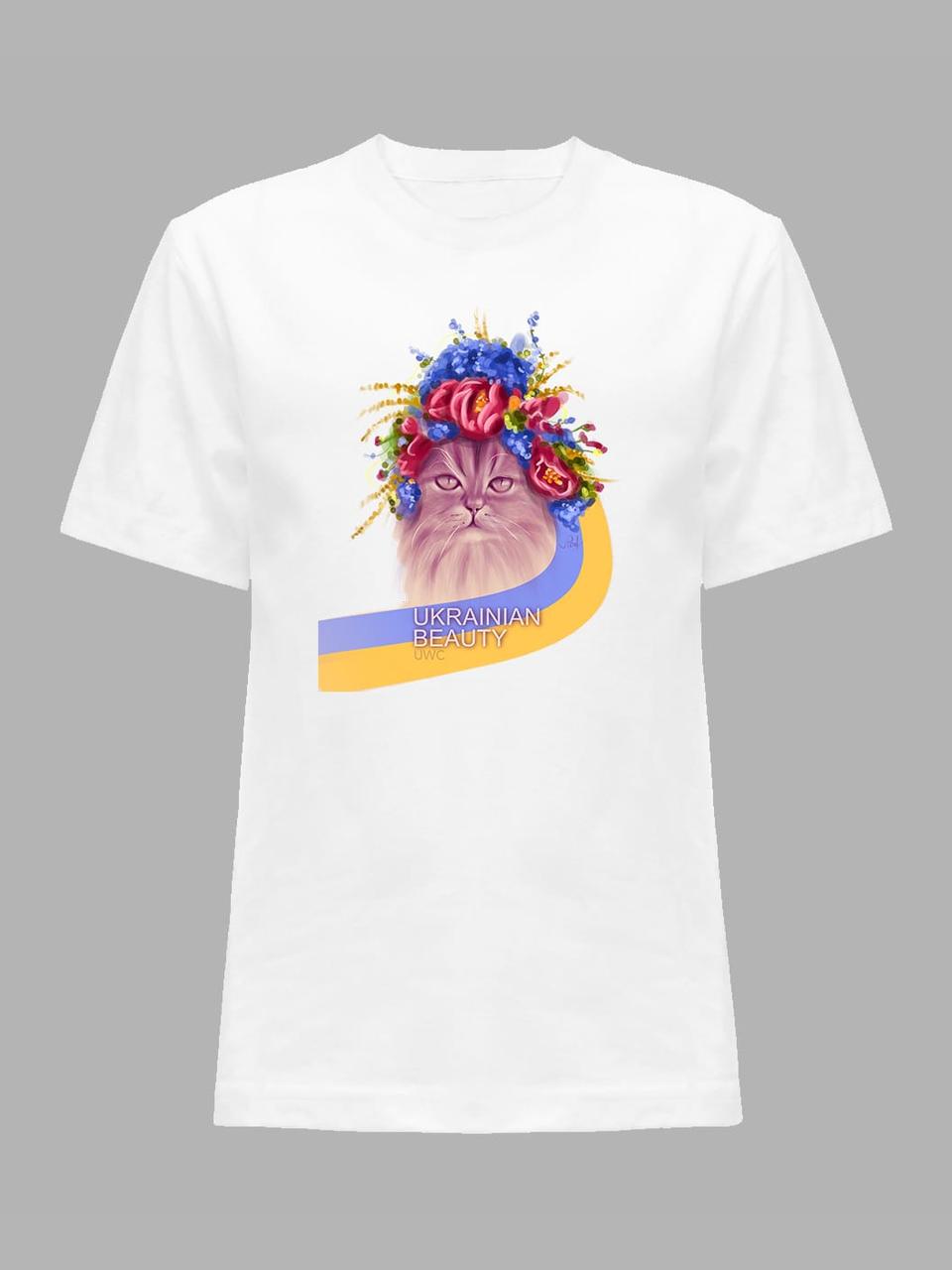 Футболка дитяча з принтом "Ukrainian warrior cats" від Julia Pod (220330), фото 1