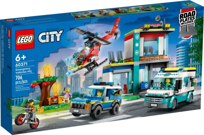Lego City Центр керування рятувальним транспортом 60371
