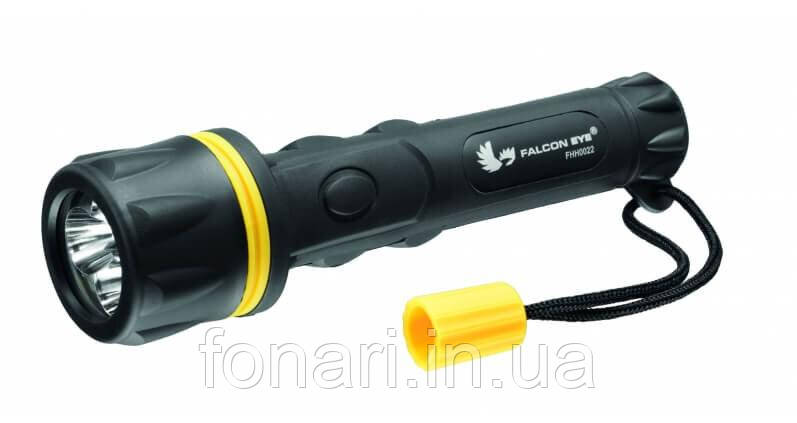 Ліхтар FALCON EYE FHH0021, 2xAA, 3 LED, прогумований