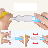 Набір йоршиків для миття пляшечок Рожевий 40102, фото 2
