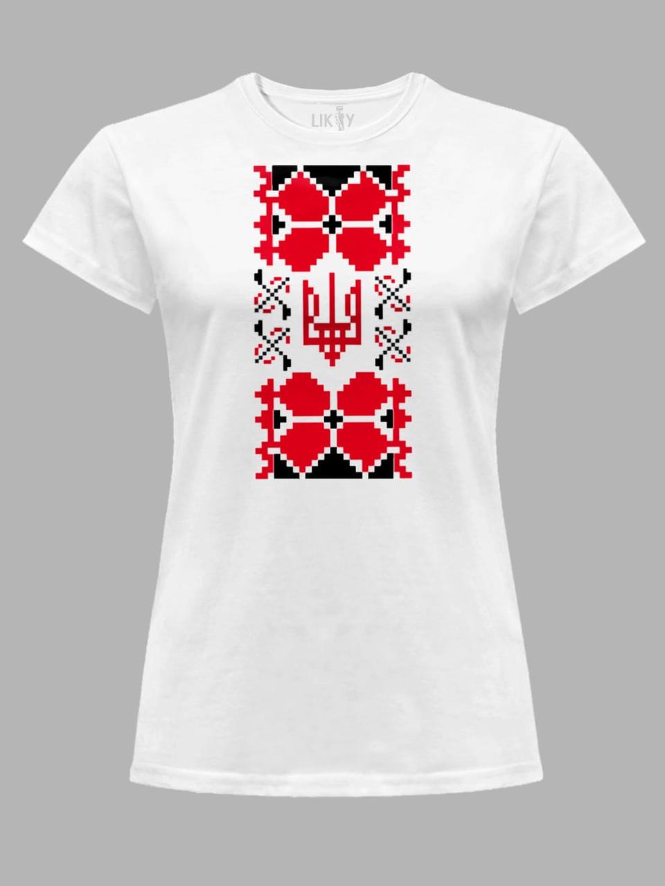 Футболка жіноча з принтом "Вишиванка Воля" (22042171), фото 1