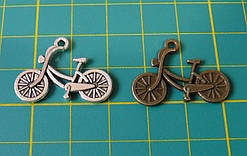 Підвіска металева Велосипед, 18х26 мм