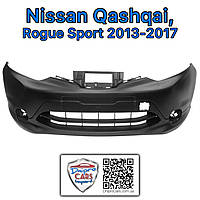 Nissan Qashqai, Rogue Sport 2013-2017 бампер передній, 620224EA0H