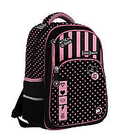 Рюкзак YES S-40 Kind&Nasty черно-розовый + сумка в подарок (558555)